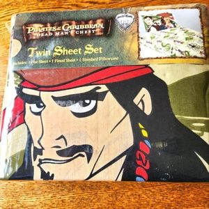 Pirates of the Caribbean Dead Man's Chest twin sheet set